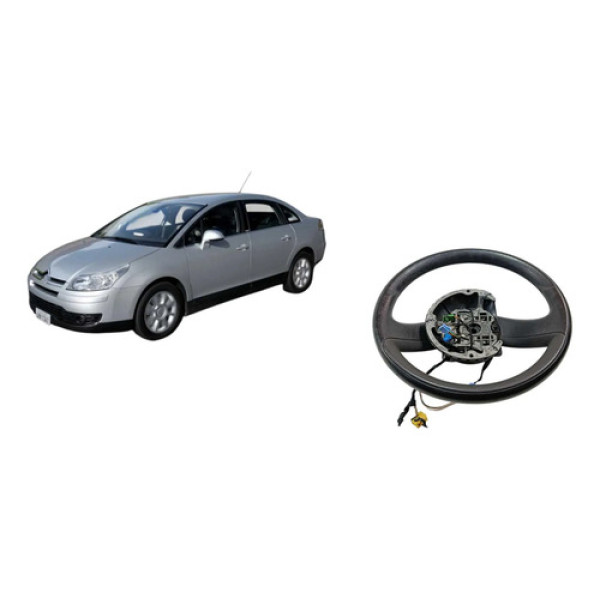 Volante C4 Pallas 2008 2012 Preto