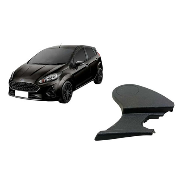 Acabamento Moldura Banco Dianteiro Direito New Fiesta 2014 Preto