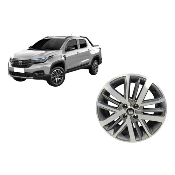 Aro Calota R16 Strada Cd Volcano 1.3 Firefly 2024 Detalhe Preto