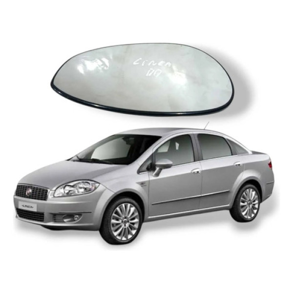 Lente Espelho Direito Fiat Linea 2015