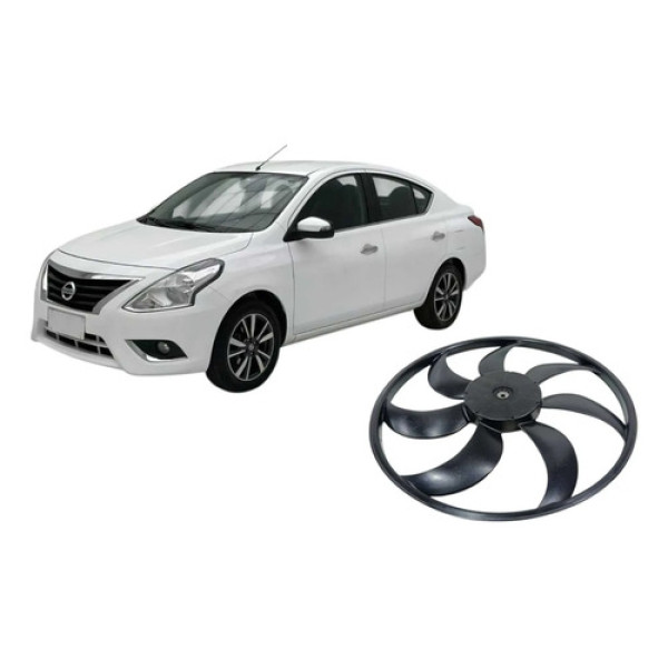 Hélice Ventoinha Nissan Versa 2012 2019