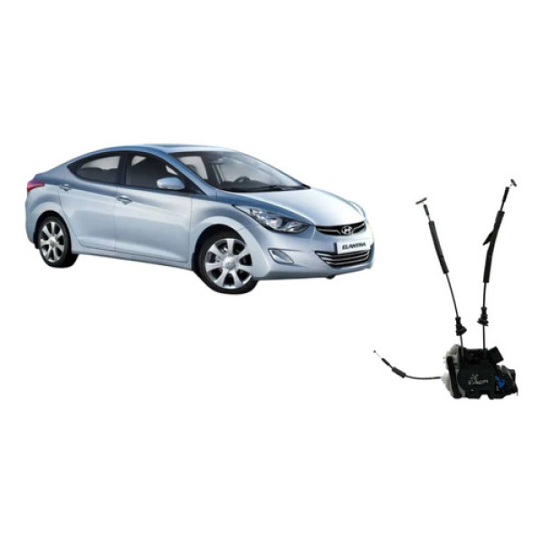 Fechadura De Porta Dianteira Esquerda Elantra Gls 1.8 2013