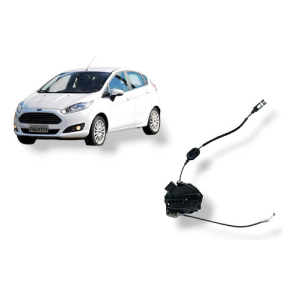 Fechadura Porta Dianteira Esquerda Ford Fiesta 2015