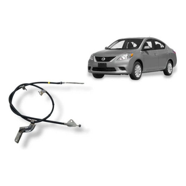 Cabo Esquerdo Do Freio De Mão Nissan Versa 1.6 2016
