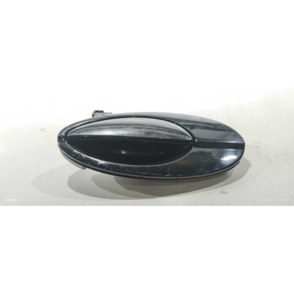 Maçaneta Externa Traseira Esquerda Citroën C5 2001-2006 Preto Traseira