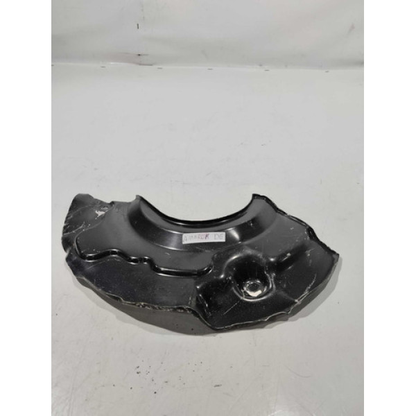 Capa Espelho Proteção Roda Dianteira Esquerda Vw Amarok 2012 Preto