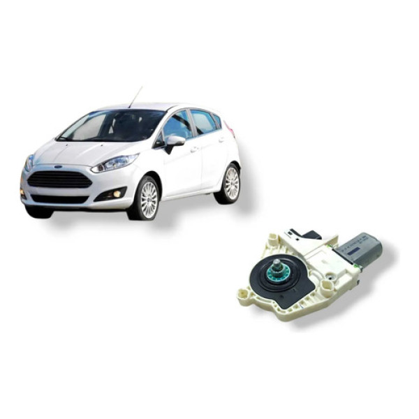 Motor Máquina Vidro Dianteira Esquerda Ford Fiesta 2014