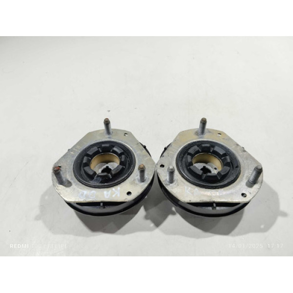 Par De Batente Dianteiro Ford Ka 1.5 2017 4cc (original) Preto