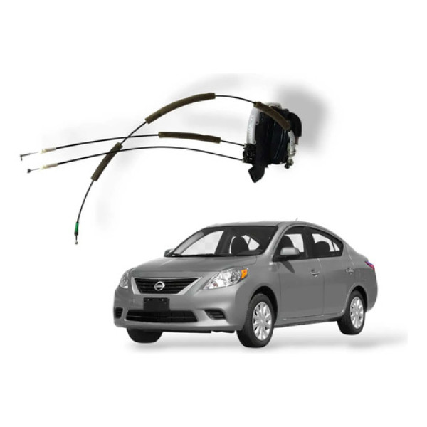 Fechadura Porta Traseira Esquerda Nissan Versa 2016