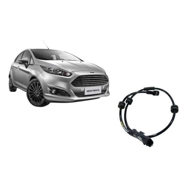Sensor Sba Traseira Direita New Fiesta 1.6 14 2017 8v512c190 Preto