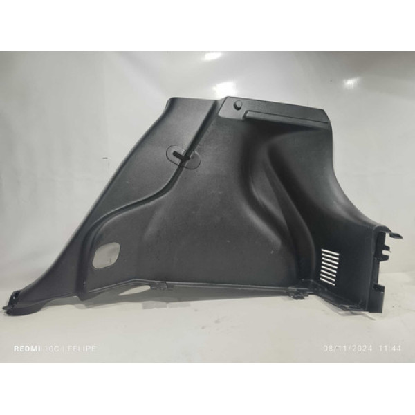 Acabamento Direito Do Porta Malas Hyundai Hb20 2016 Preto