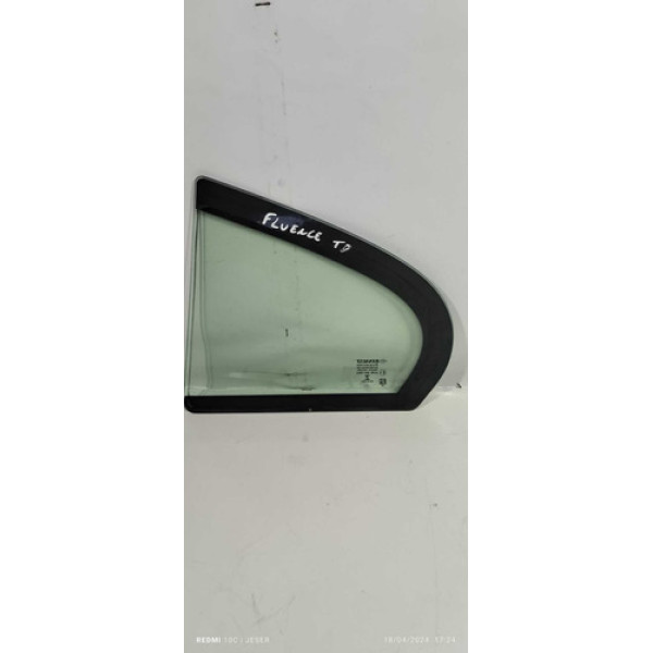 Vidro Fixo Traseiro Direito Fluence 2.0 Automatico 2015