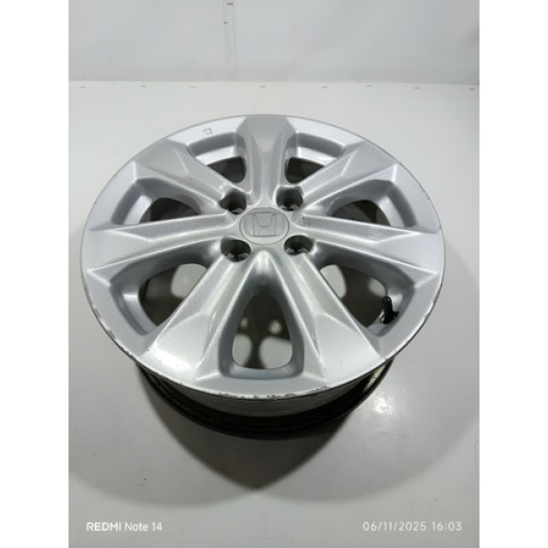 Calota Aro Pneu Honda Fit R15 2009/2015 Prata