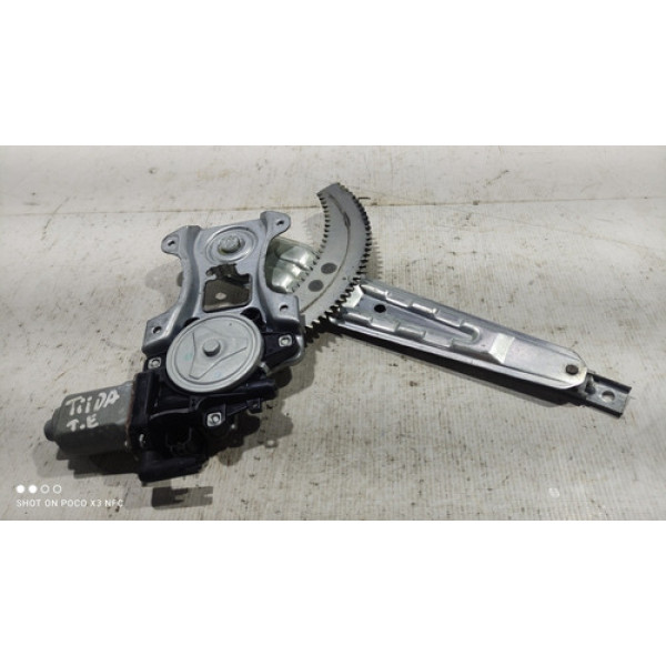 Máquina De Vidro Porta Traseiro Esquerdo Nissan Tiida 2008 