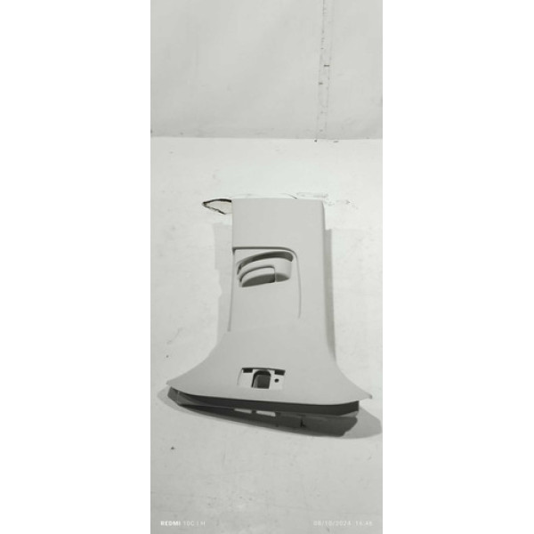 Acabamento Esquerdo Da Coluna Ford Focus 2016 Preto