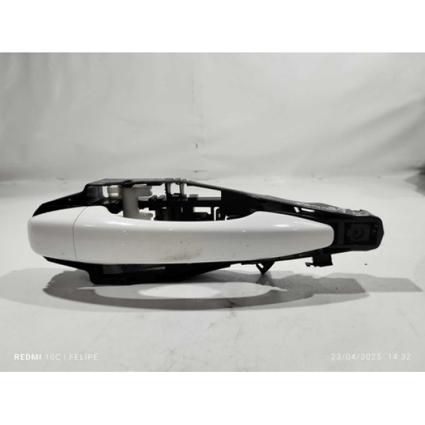 Maçaneta Externa Dianteira Direita Citroen C4 Lounge 2014 Branco Dianteira