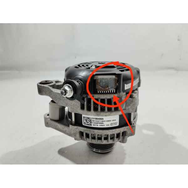 Alternador Strada Flex 1.3 Firefly 2024(detalhe No Conector