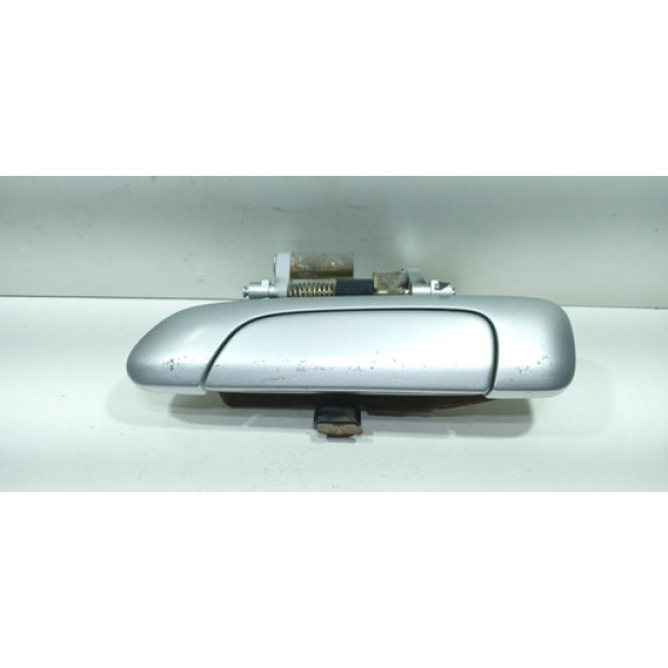 Maçaneta Externa Porta Traseira Esquerda Honda Fit 2004-2008 Prateado