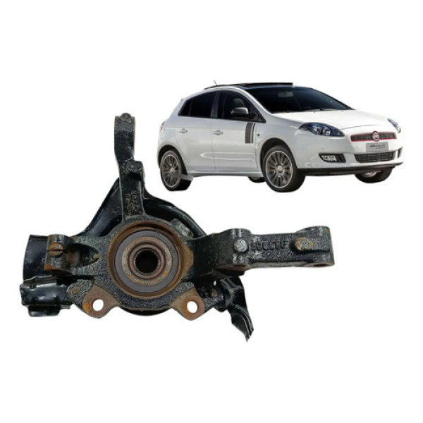 M.anga E.ixo Esquerda Fiat Bravo 1.8 Sporting 2013 2016 Manu Preto Traseira