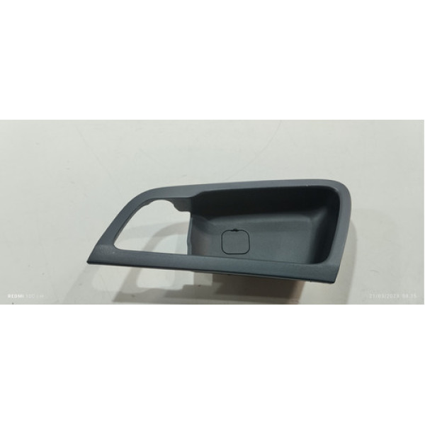 Moldura Maçaneta Interna Traseira Esquerda Hyundai I30 2012 Preto Traseira