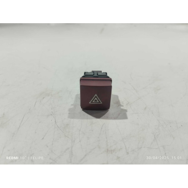 Botão Pisca Alerta Peugeot 207 Passion 2010 Preto