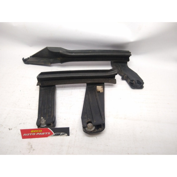 Cj Canaleta Plastica Vidro Porta Traseira Esquerda C4 Lounge