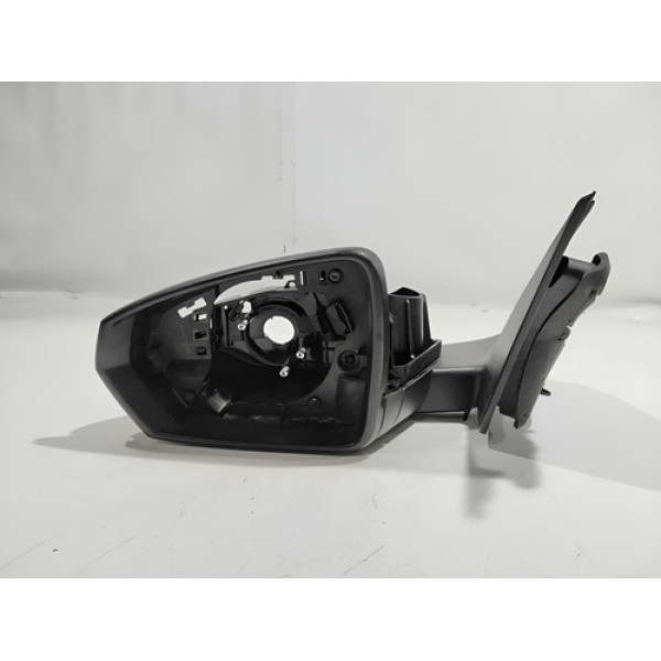 Carcaça Do Retrovisor Esquerdo Volkswagen Polo 2019 Preto