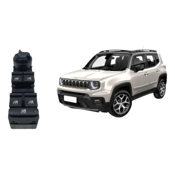 Comando Esquerdo Vidro Renegade Sahara 1.3 T270 2025