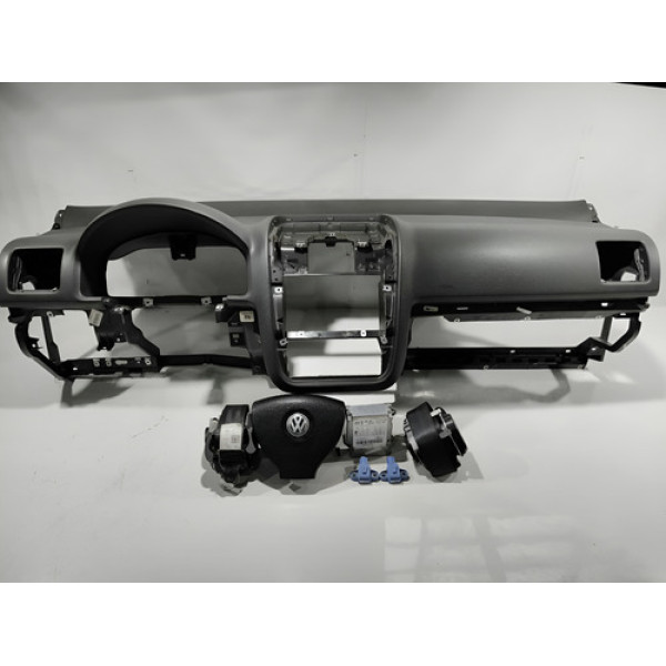 Painel Tabelier Volkswagen Jetta 2.5 Automático 2009 Preto