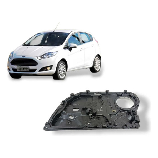 Máquina Vidro Dianteira Direita New Fiesta Hatch 2014 Smotor