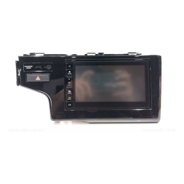 Multimidia Rádio Honda Fit 2018(pisca Alerta Moldura )