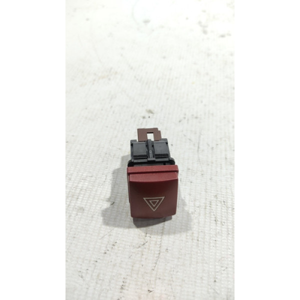 Botão Pisca Alerta Peugeot Hoggar 2011 Vermelho