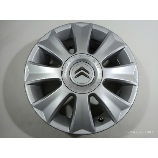 Calota Aro Pneu Citroen C4 Pallas R16 Prata