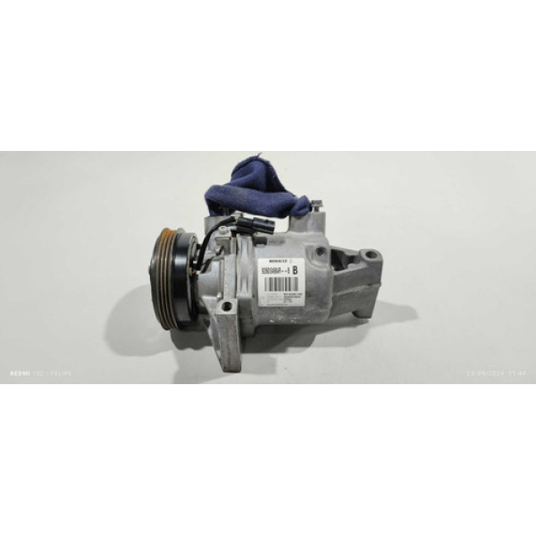 Compressor Do Ar Condicionado Renault Logan Sandero 1.0 2021 Cinza