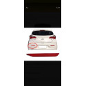 Refletor Parachoque Hb20 Hatch 2012 A 2015 Esquerdo  Vermelho