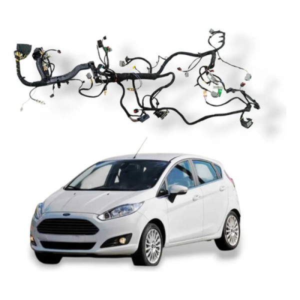 Chicote Interno Painel Ford New Fiesta 1.6 2016 Manual