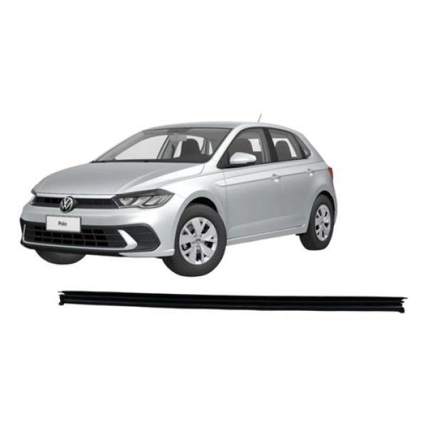 Pestana Interna Traseira Esquerda Volk Polo Tsi Higline 2023 Preto