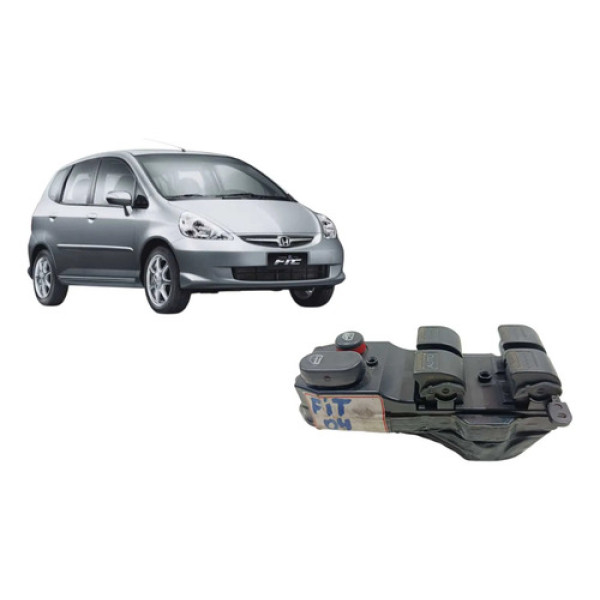 Comando Do Vidro Elétrico Honda Fit 2003 2008 (35755saa405