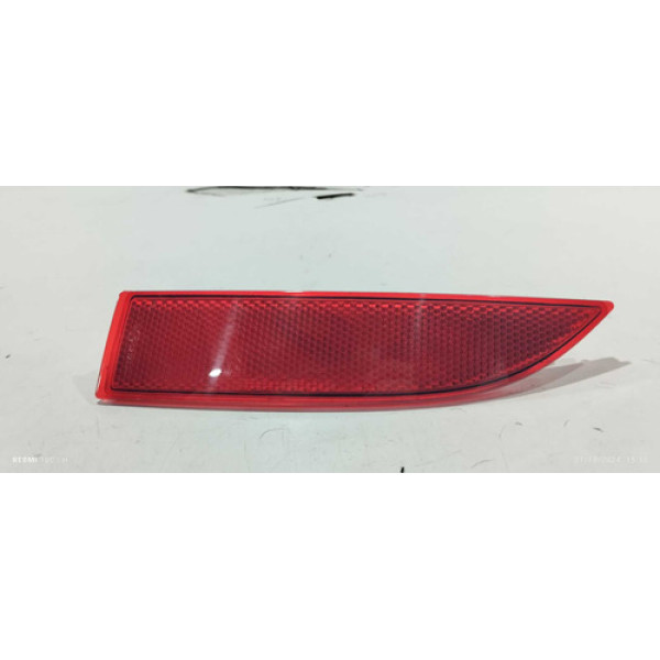 Refletor Do Parachoque Traseiro Esquerdo Renault Logan 2019 Vermelho
