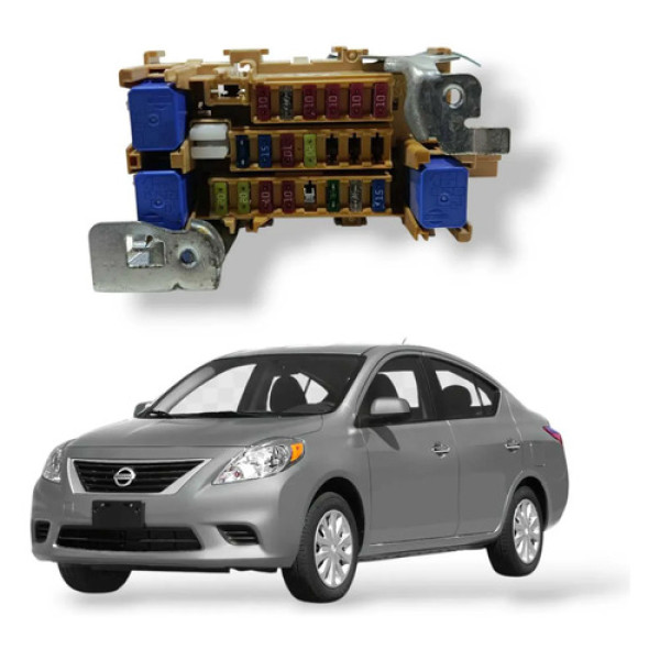 Caixa Fusivel Interna Nissan Versa 1.6 Sl Manual 2014