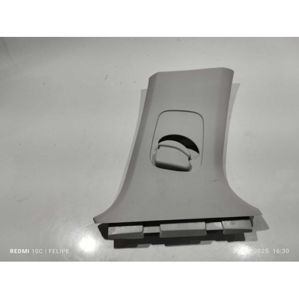 Acabamento Direito Da Coluna Citroen C4 Lounge Thp 2014/2019 Preto