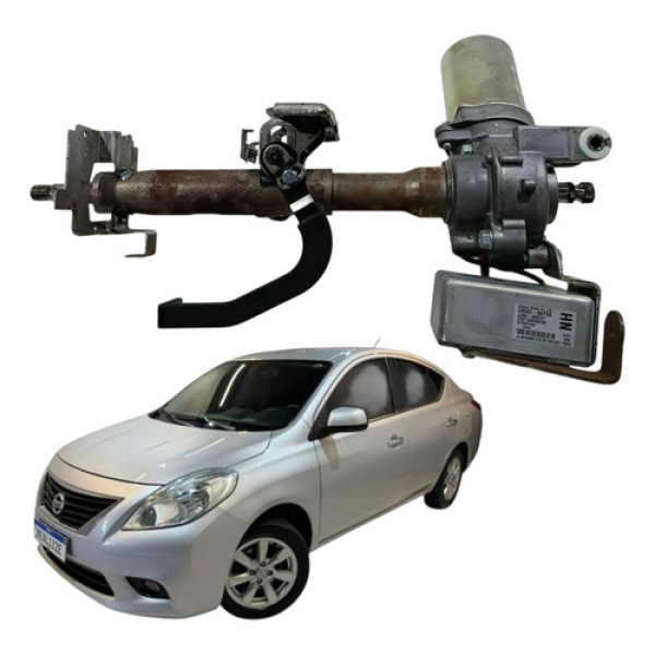 Coluna Extensão Volante  Nissan Versa 1.6 16v Sl Flex 2014