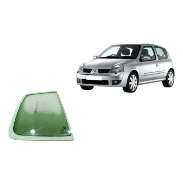 Vidro Fixo Traseira Direita Renault Clio 2002