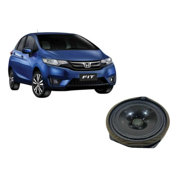 Alto Falante Porta Traseira Direita Honda Fit 2015 Preto