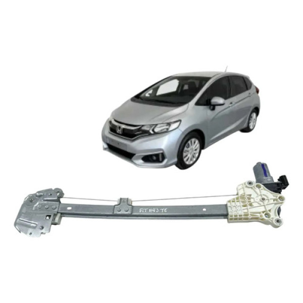 Máquina Vidro Traseira Esquerda Honda Fit 1.5 2020