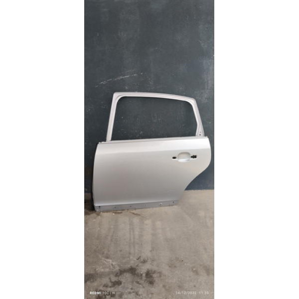 Porta Traseira Esquerda Citroën C4 Pallas 2008-2012 Prata  Traseira Esquerda Prateado