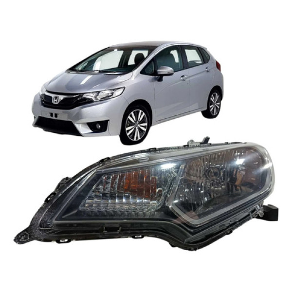 Farol Esquerdo Honda Fit 2015 2020 (pequeno Detalhe Esquerdo/motorista