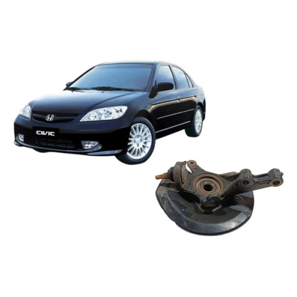 Valvula Montante Esquerdo Honda Civic 1.7 Lx Manual 2004