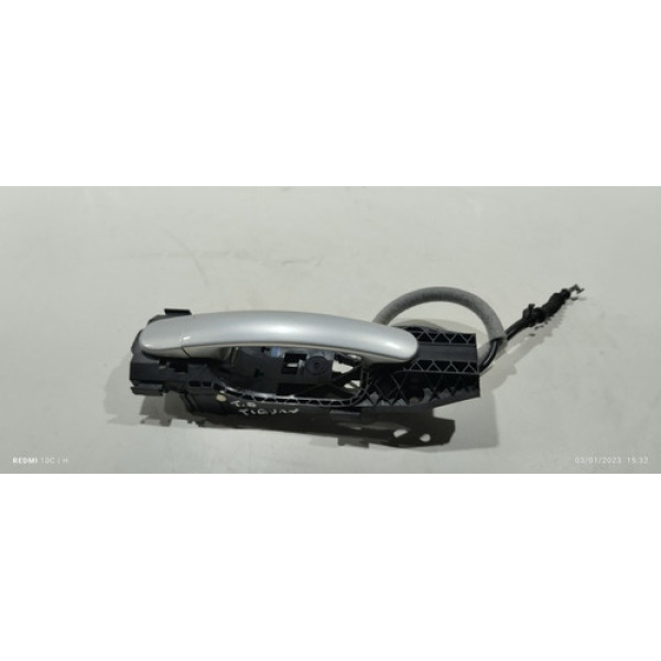 Maçaneta Externa Porta Traseira Direita Vw Tiguan 2010 Prateado
