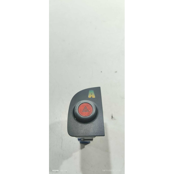 Botão Pisca Alerta Painel Honda Civic 2000 Preto